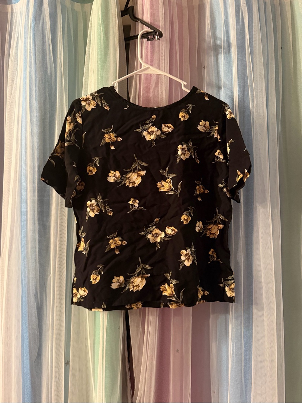 Vintage Jessica Scott Floral Blouse